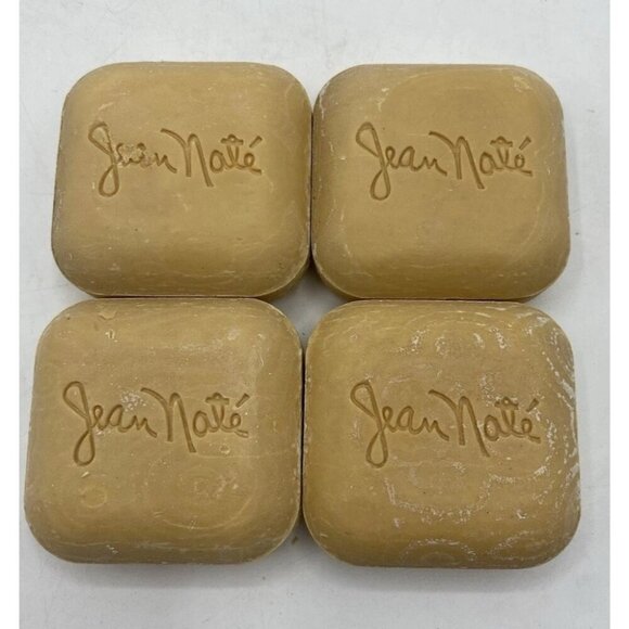 Vintage JEAN NATE Soap Savonnettes 4 Cakes 1.4 oz Each USA Lanvin Retro Prop - Picture 1 of 8